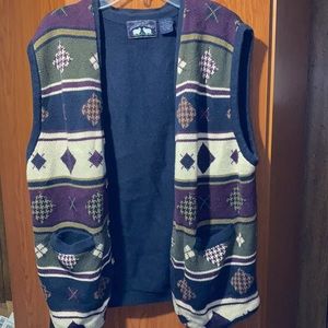 Vintage Geometric Vest